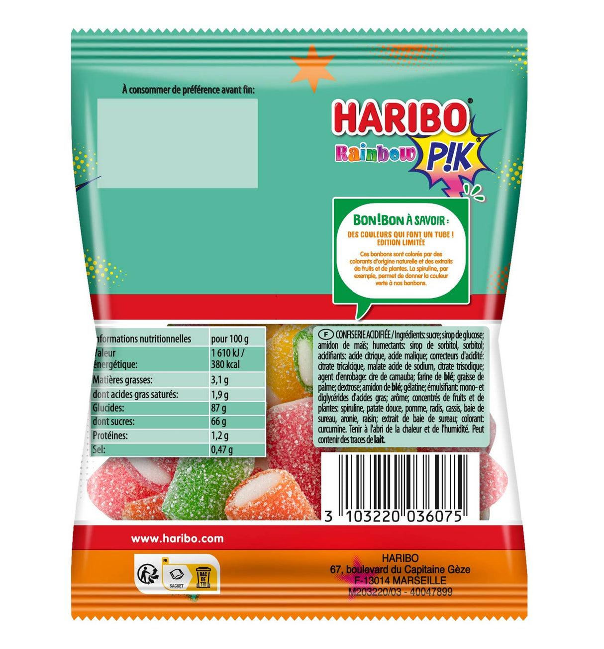 HARIBO - Rainbow Pik Mini Bag