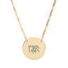 PARIS Vibes Circle Necklace - Stylish Jewelry