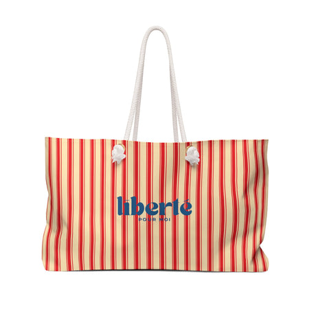 French Preppy Weekender Bag, LIBERTÉ