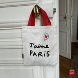 Mini tote bag Tour Eiffel Coeur