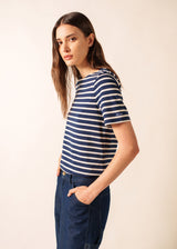 Levant Breton Shirt (NAVY / ECRU)