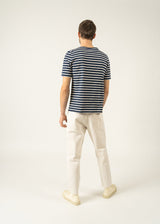 Levant Breton Shirt (NAVY / ECRU)