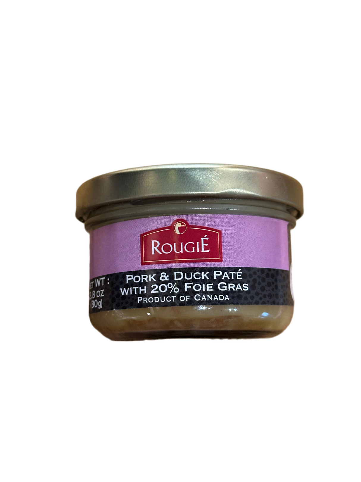 Pork & Duck Paté with 20% Foie Gras - Rougié