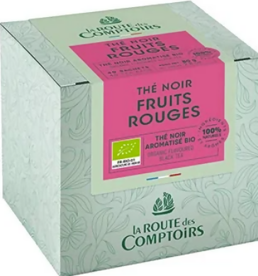 Tea - Cafes Richard - Organic Wild Berries (Fruits Rouges) Black Tea