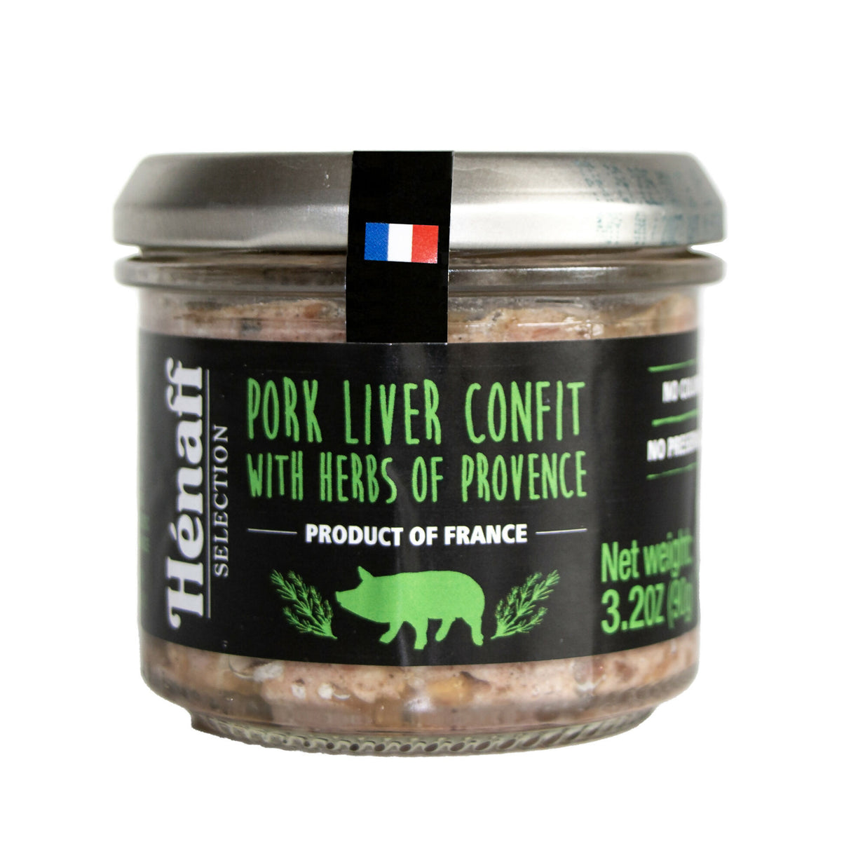 Pork liver herbs of Provence Jar - Hénaff