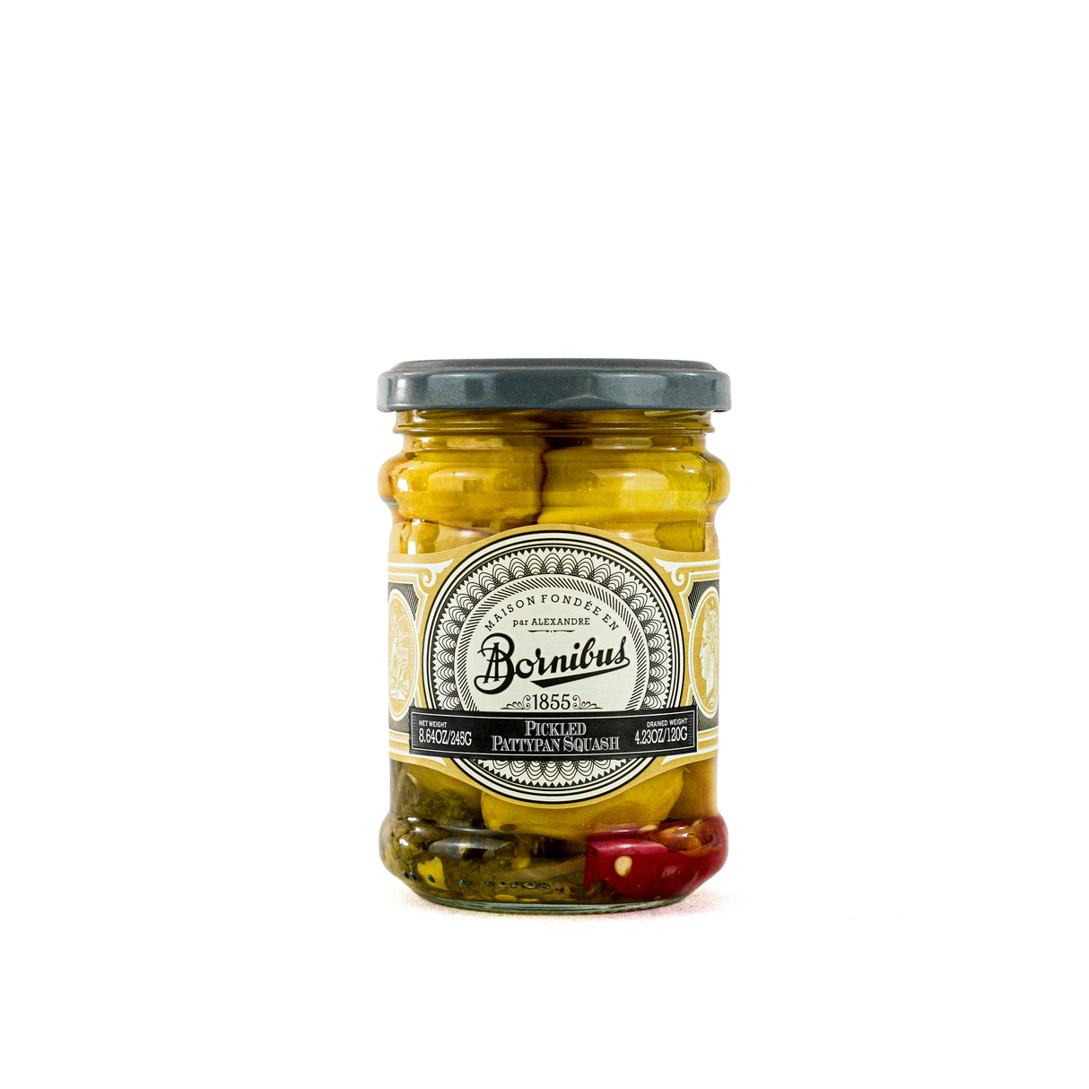 Bornibus Pickled Pattypan Squash