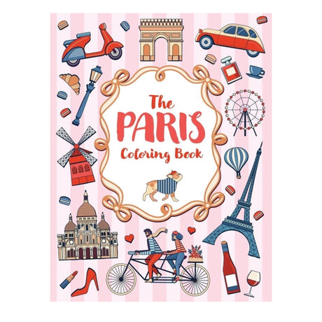 The Paris Coloring Book – A Creative Journey Through the City of Light