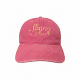 "My Happy Place" vintage style cap