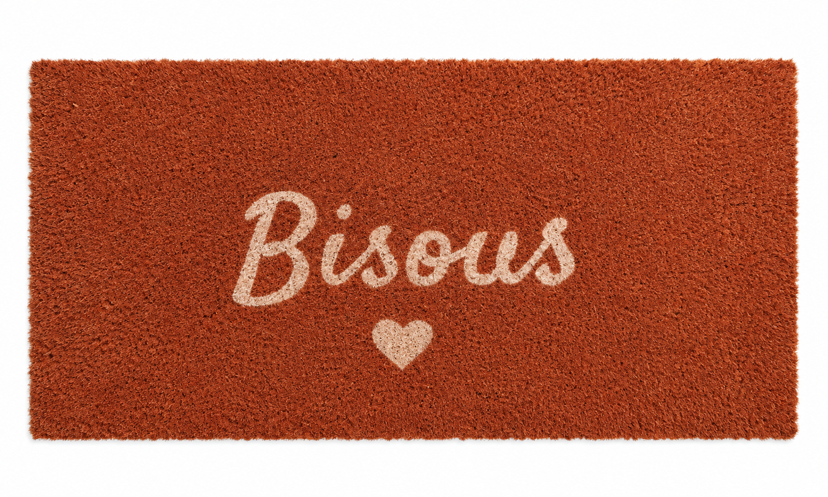 Bisous doormat