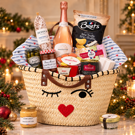 The Ultimate French Holiday Gift Basket & Advent Calendar – 12 or 24 French Treasures