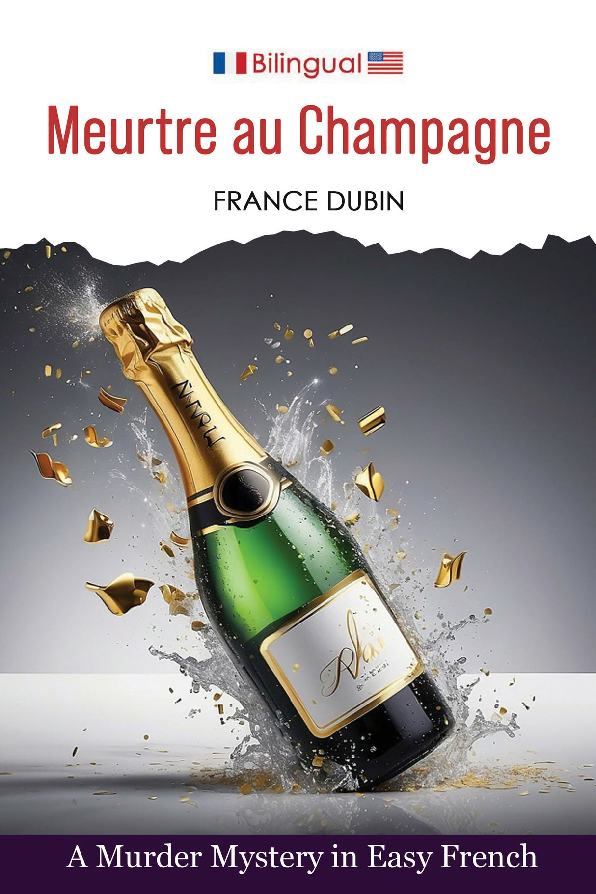 Meurtre au Champagne (easy French Murder Mystery)