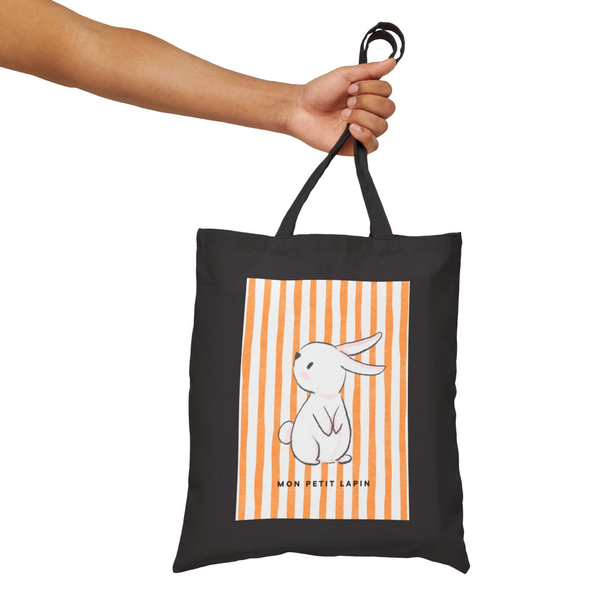 Cotton Tote Bag, My Little Bunny Mon Petit Lapin