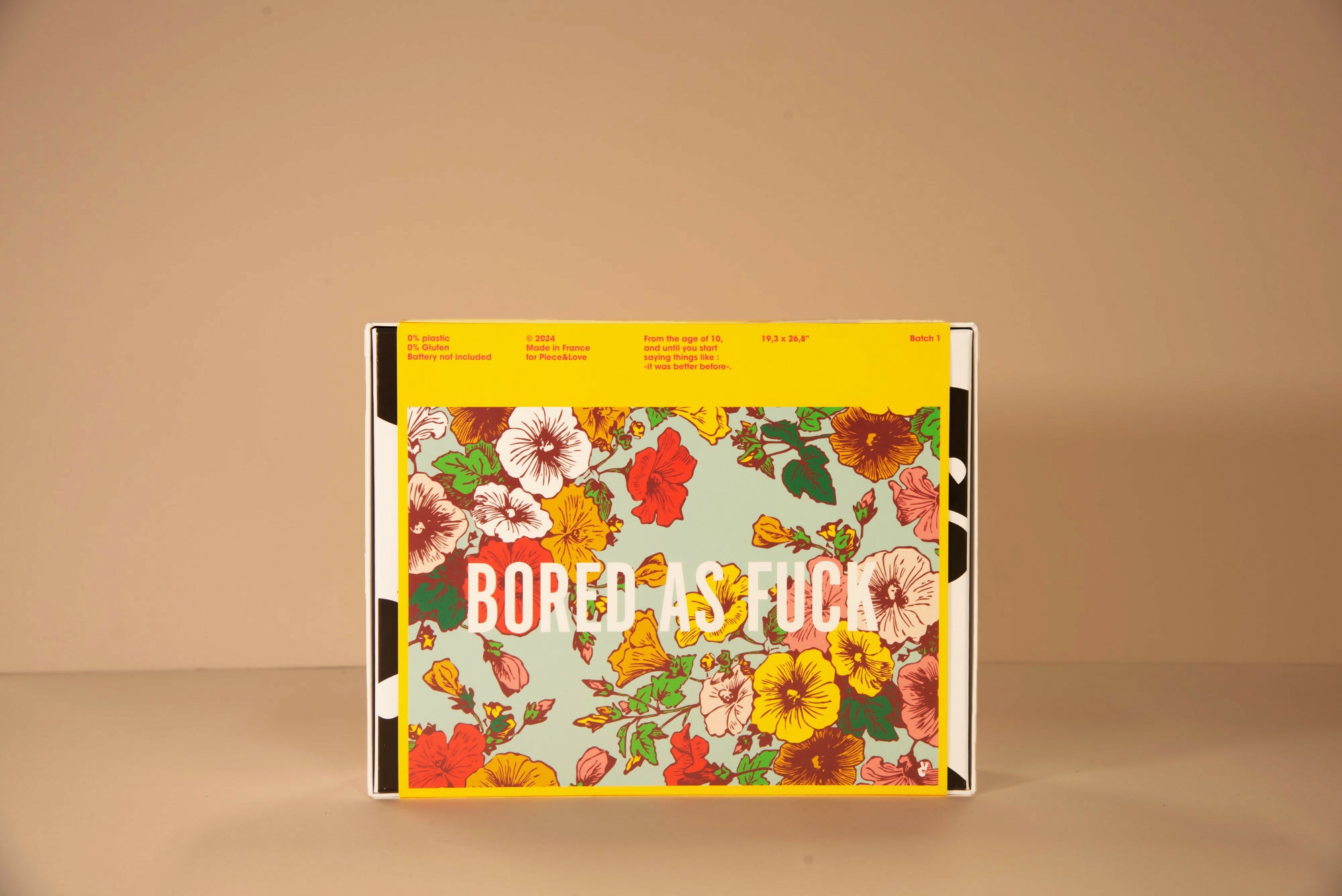 1000-piece Puzzle - Bored as Fuck – French Wink
