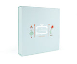 Little Royals Cashmere Crown Plaid - Blue/Beige