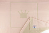 Little Royals Cashmere Crown Plaid - Pink/Beige