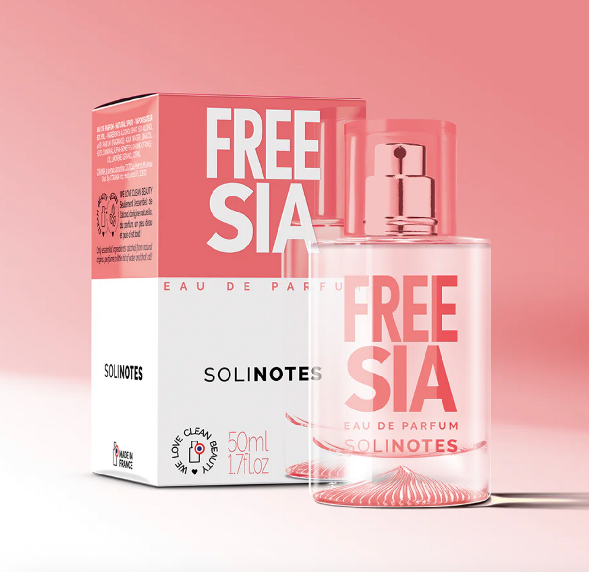 Solinotes - Freesia Eau de Parfum 1.7 oz - CLEAN BEAUTY