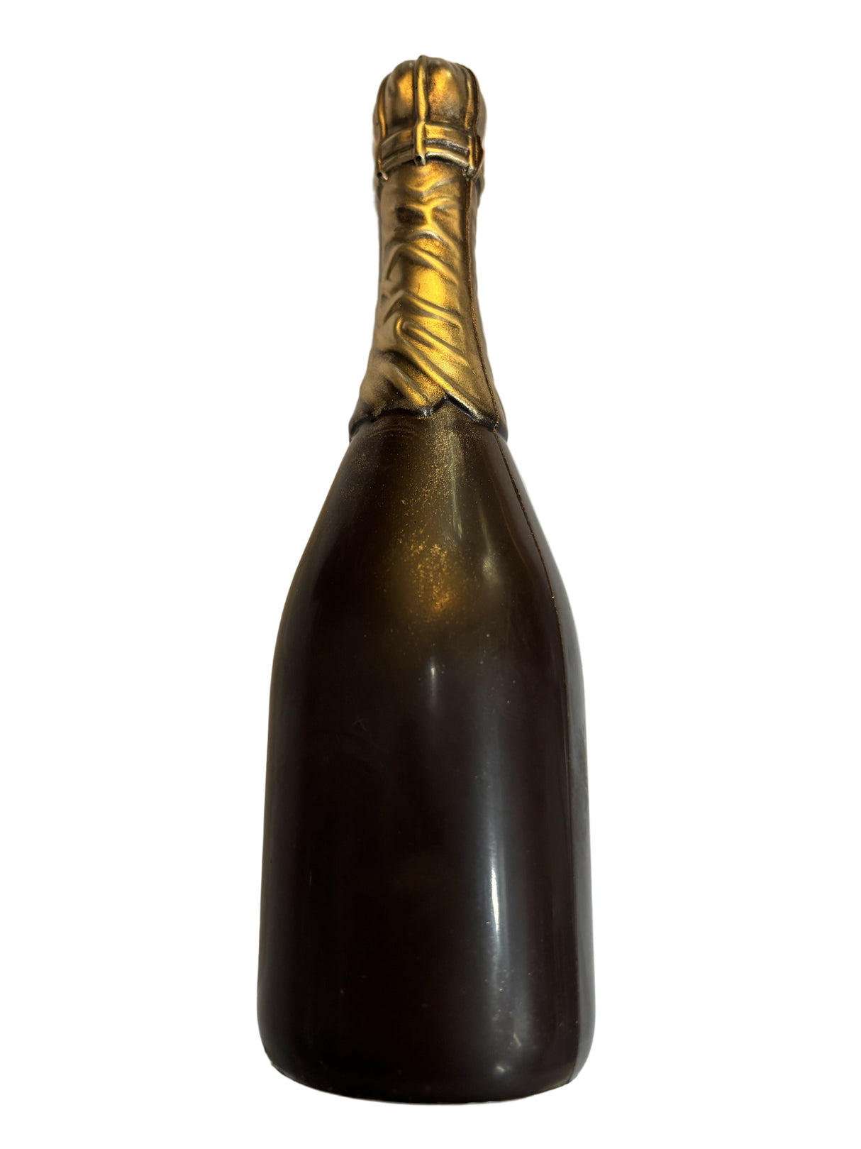 Chocolate Champagne Bottle filled with chocolate truffles