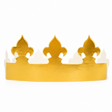 French Galette des Rois Gold Crown
