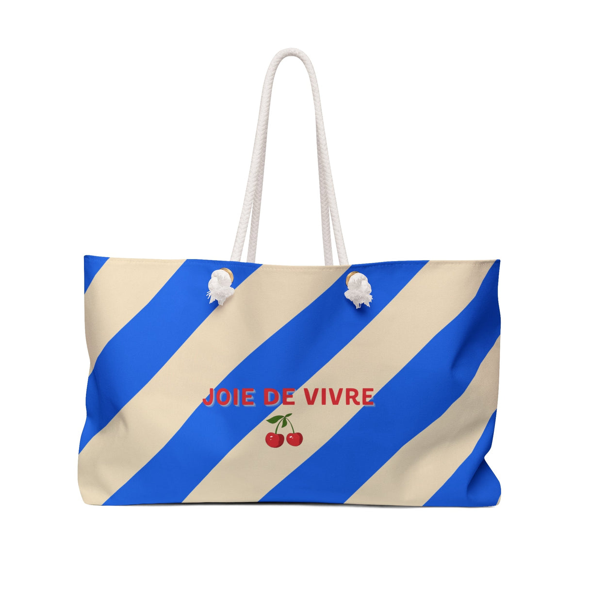 Joie de Vivre Oversized Weekender Bag