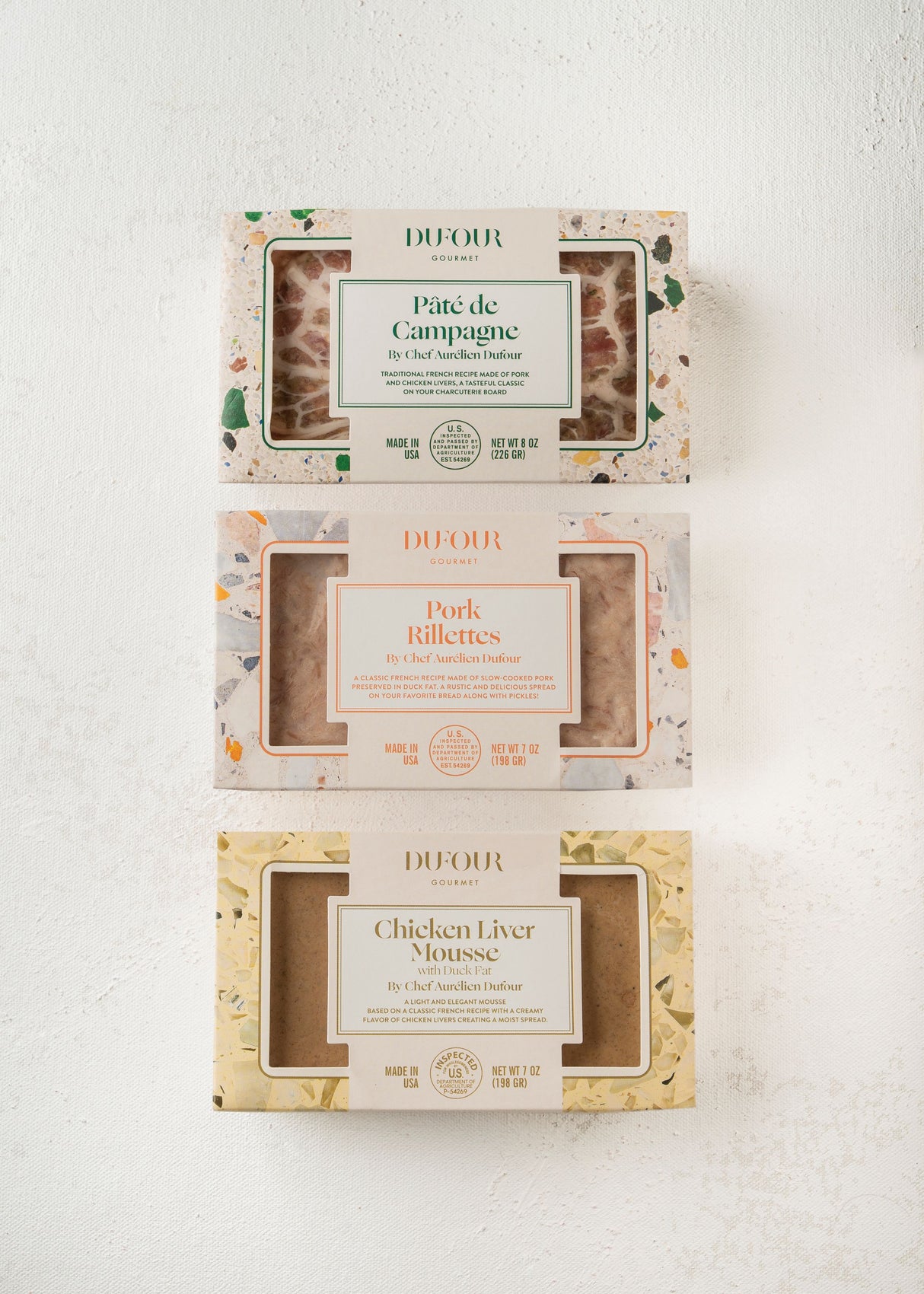Favorites Pâtés Trio Bundle by Chef Charcutier Aurelien Dufour