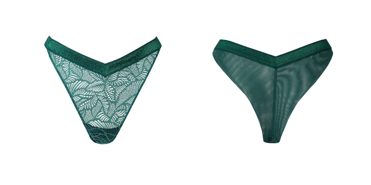 Tanga La Teuf Green Midnight