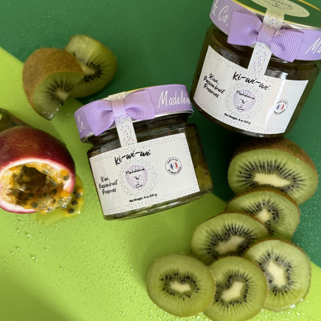 Kiwi Passion Fruit Preserves - Ki-wi-wi