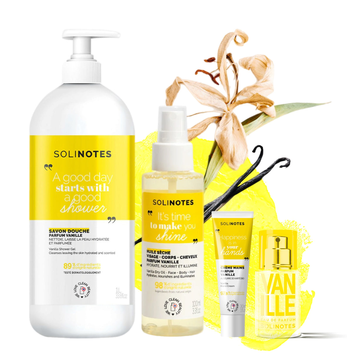 Vanilla Dream Ritual – Solinotes 4-Piece Set