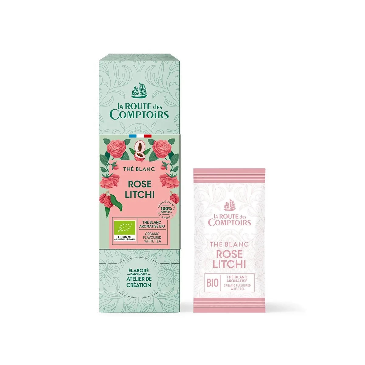 Tea - Cafes Richard - Organic Rose Litchi - White Tea