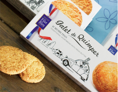 Galet de Quimper, French Cookies by Filet Bleu