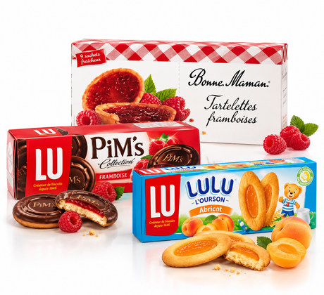 French Fruit Cookies Best Sellers Trio