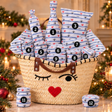The Ultimate French Holiday Gift Basket & Advent Calendar – 12 or 24 French Treasures