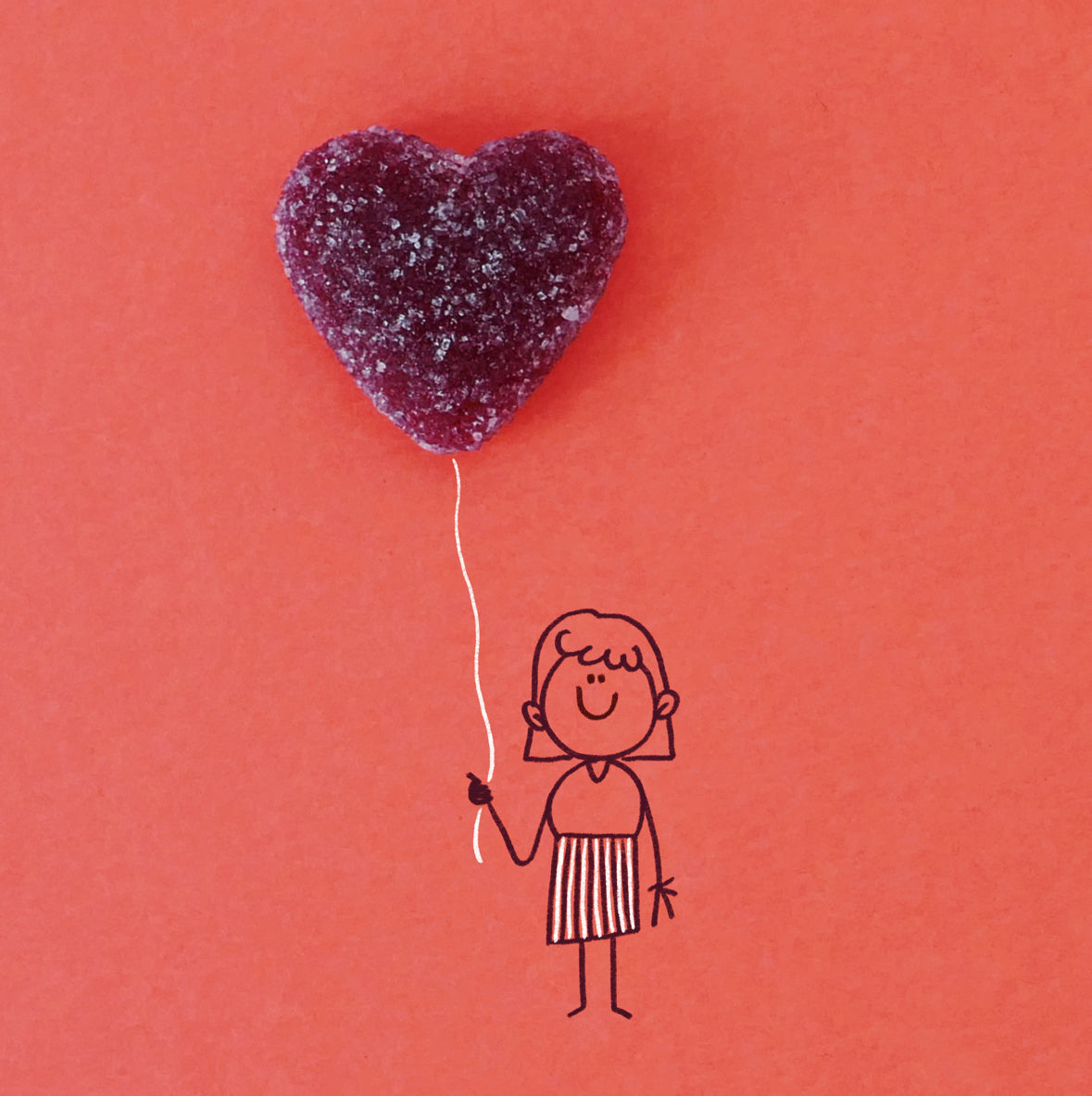 Organic Candies COEUR heart shaped