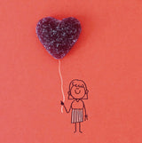 Organic Candies COEUR heart shaped