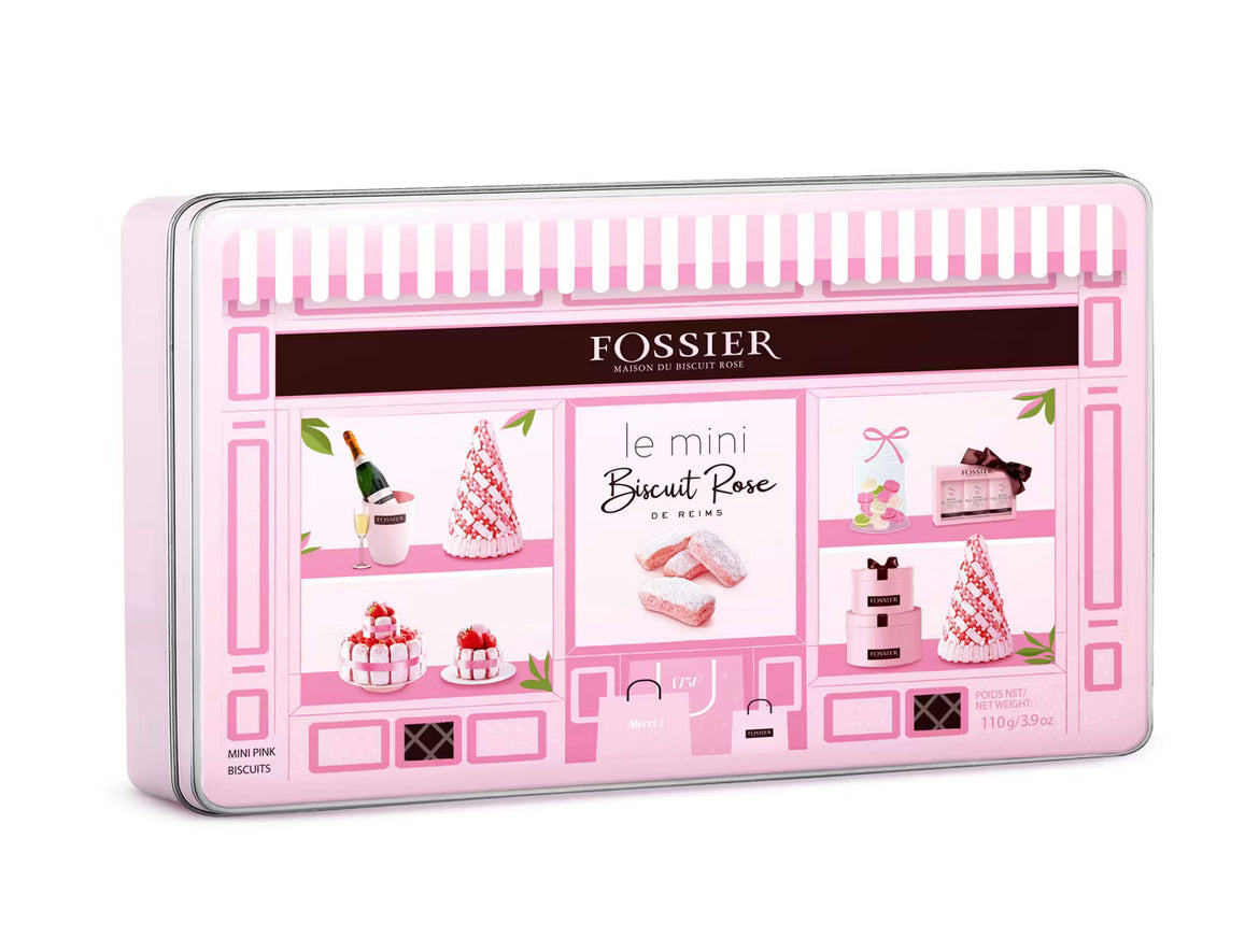 Fossier Le mini biscuit rose tin