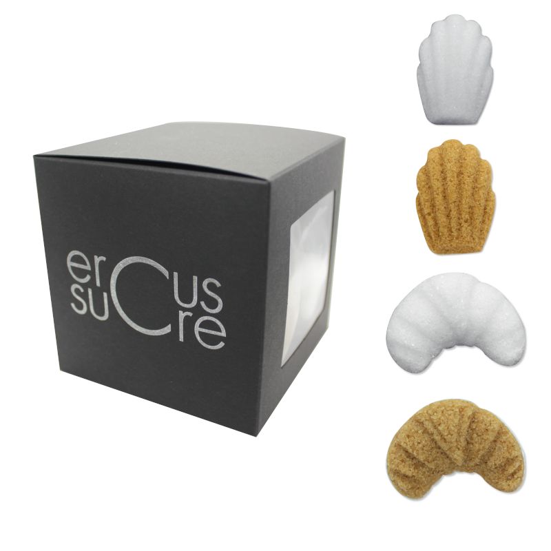Ercus “Petit Déjeuner” Sugar Gift Box with Croissants and Madeleines