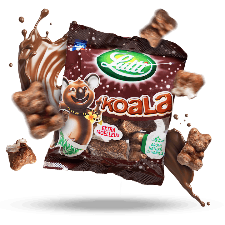 Lutti - Milk Chocolate Koalas with marshmallow