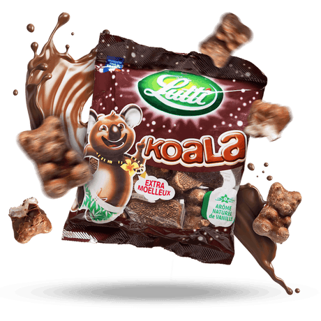 Lutti - Milk Chocolate Koalas with marshmallow