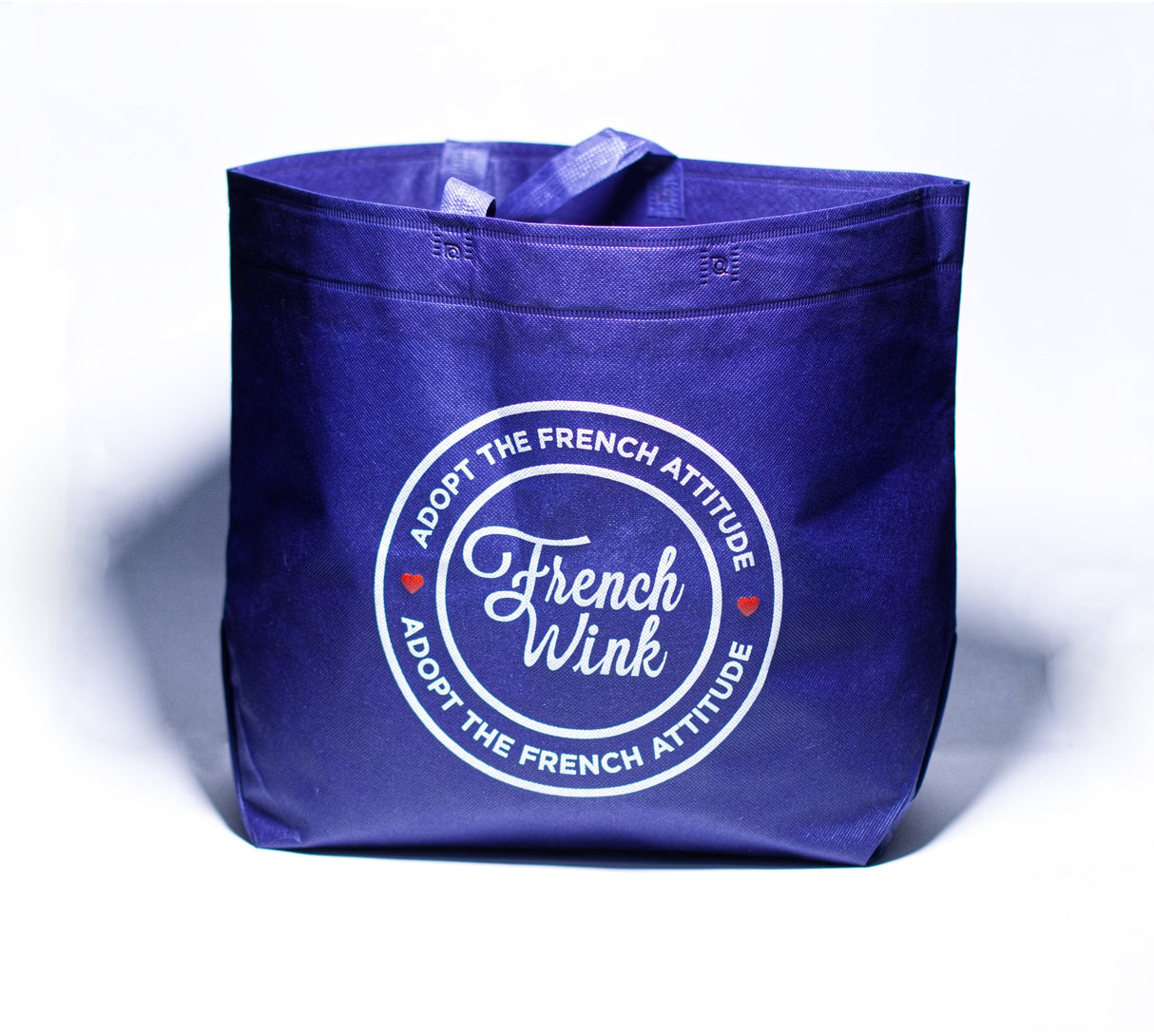 French Wink tote bag - recyclable and eco-friendly