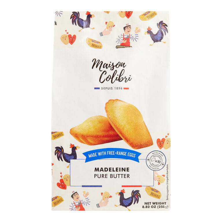 Maison Colibri french butter Madeleines