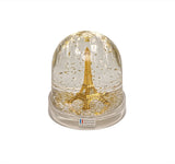 paris eiffel tower snow globe