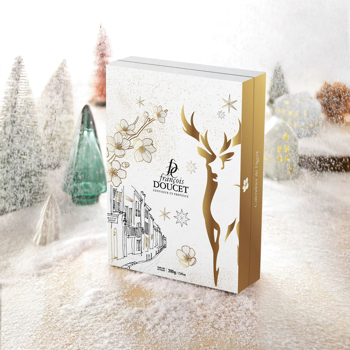 Francois Doucet Advent Calendar - chocolates and fruity jellies