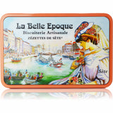Traditional Sugar-Coated French Cookies in a Tin – Zézettes de Sète