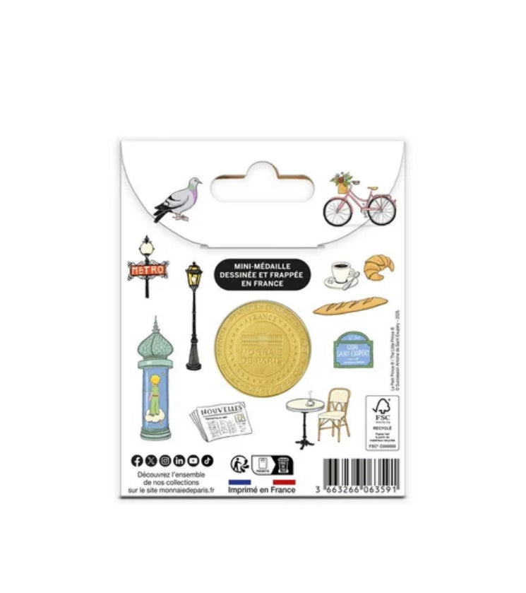 Le Petit Prince Collector Mini Medal – Champ de Mars Edition