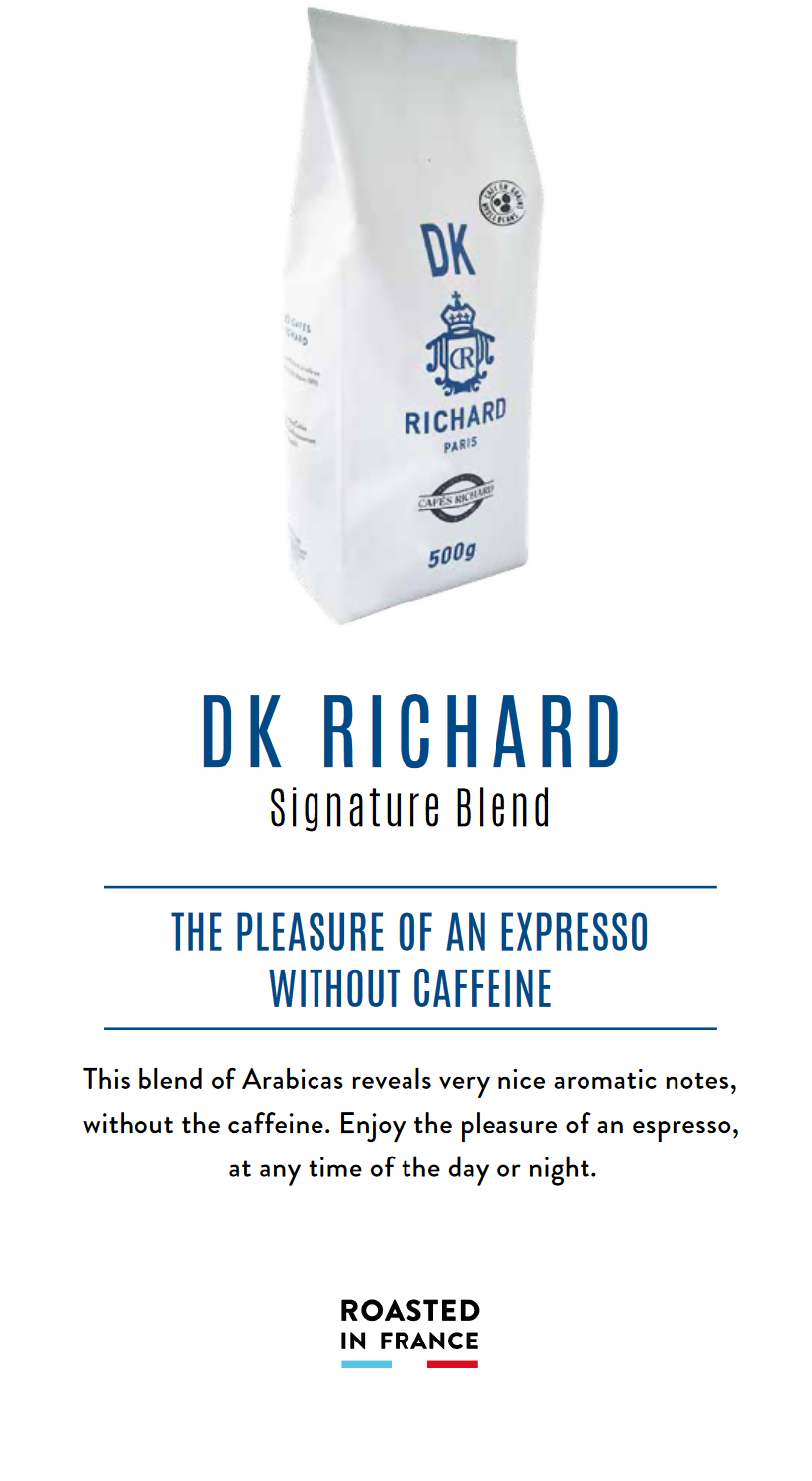 DK Richard Decaffeinated Whole Bean 1.1 pound