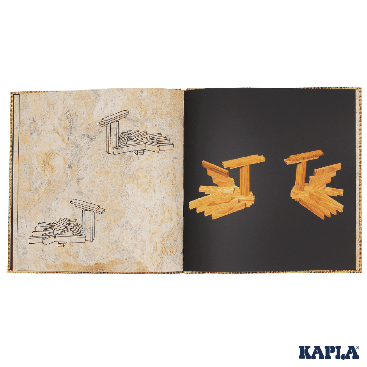 KAPLA Art Book 4 - Beige