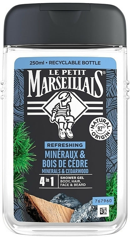 Le petit Marseillais Soap - Minerals & Cedar woods