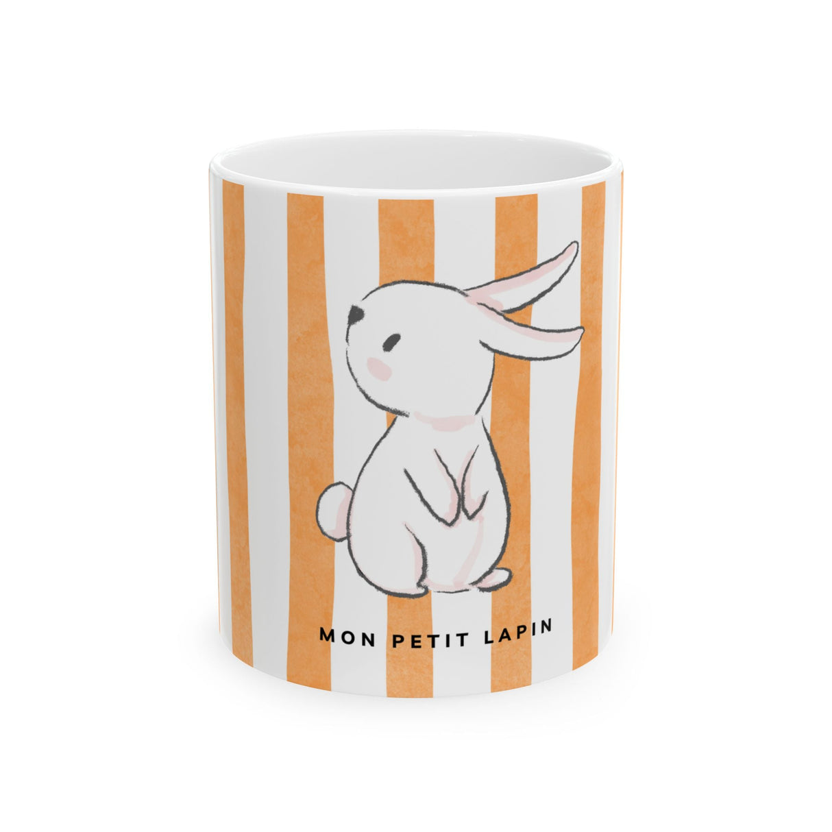 My Little Bunny, Mon Petit Lapin, Whimsical Mug