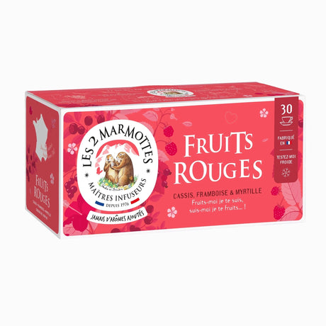 Les 2 Marmottes Red Berries Herbal Tea