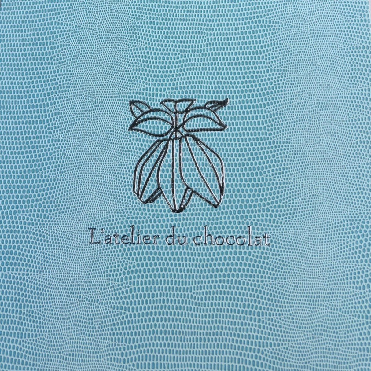 Delicate artisanal Chocolate hearts filled with passion fruit ganache