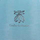 Delicate artisanal Chocolate hearts filled with passion fruit ganache